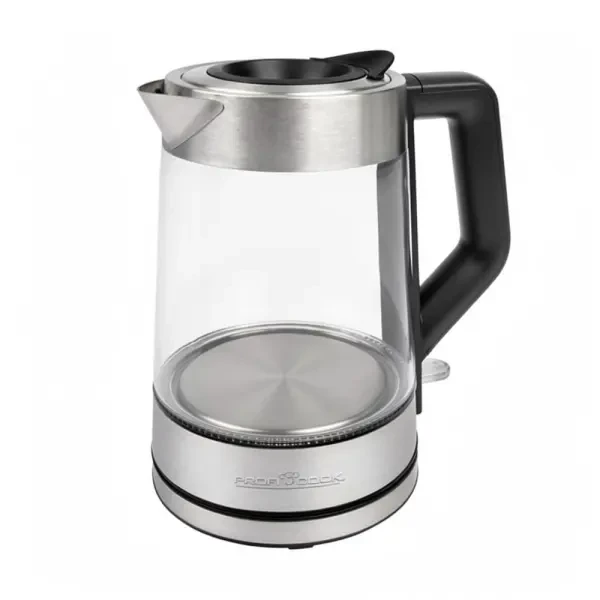 Bouilloire électrique verre/inox - 1