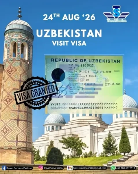 VISA OUZBEKISTEN 30J - 1