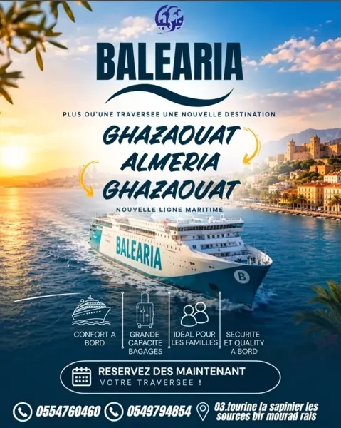 NOUVELLE TRAVERSÉE GHAZAOUET ALME - 1