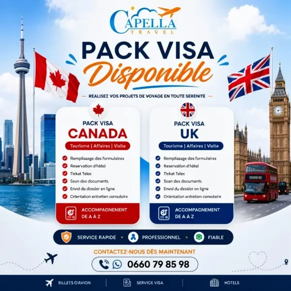 Visa Canada / Visa Uk - 1