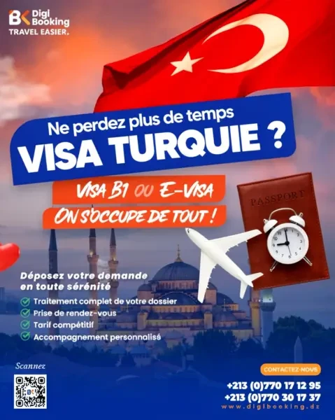 Visa Turquie (B1 & E-Visa) - 1