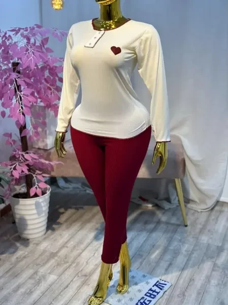 Pyjama Femme 2 Pièces - Tricot + - 1