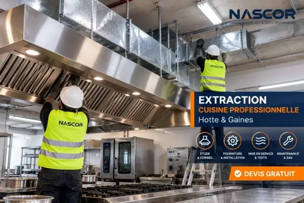 Installation Hotte Cuisine Profes - 1