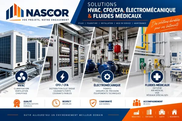 Solutions HVAC, CFO/CFA, Électrom - 1