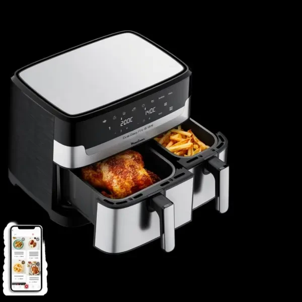 MOULINEX Dual Easy Fry & Grill Ai - 1