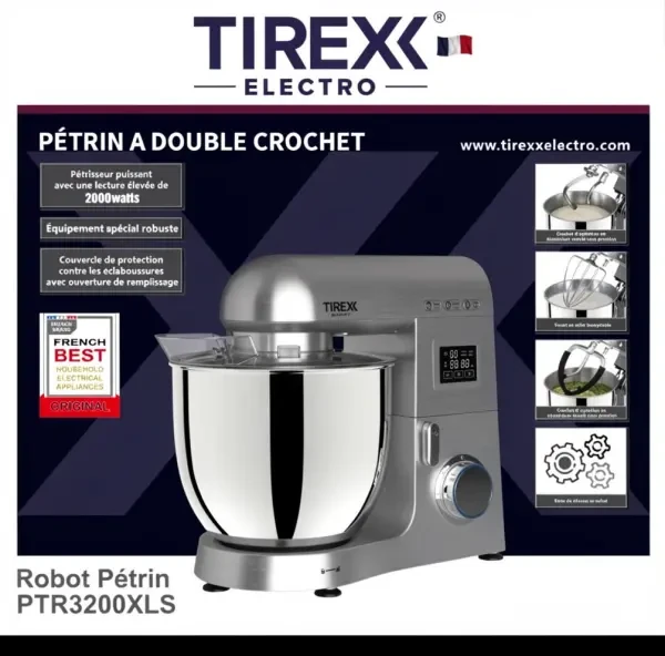 PÉTRIN TIREXX ELECTRO 10L - 1