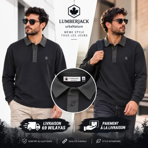 lumberjack POLO LS - 1