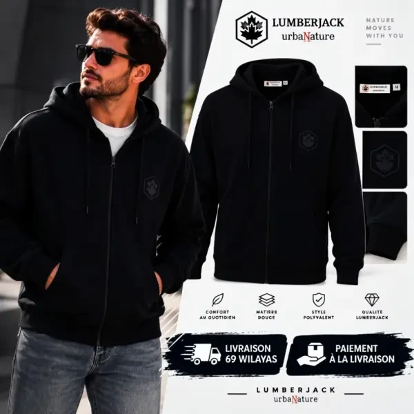 lumberjack ZIP HOODIE - 1