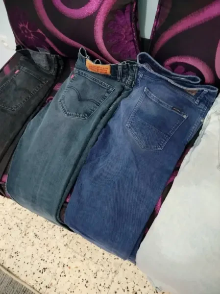 سراول جين نضاف بزاف و باسكات جدد - 1