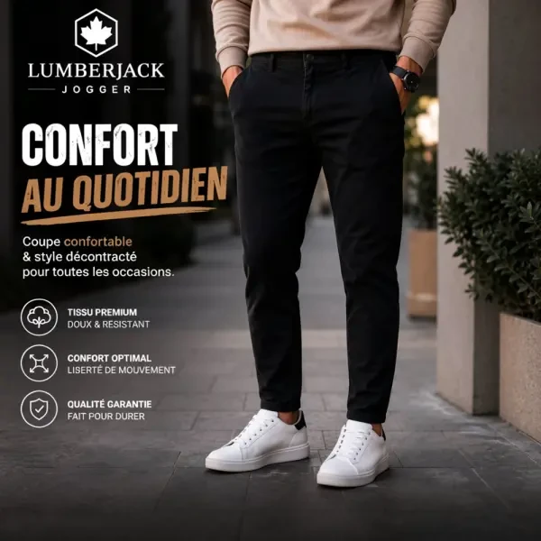 lumberjack JOGGER BLACK - 1
