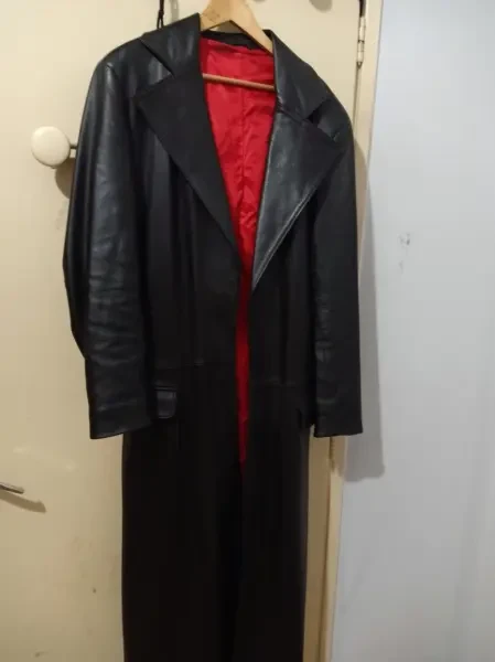 Veste cuir une vrai cuir haja baz - 1