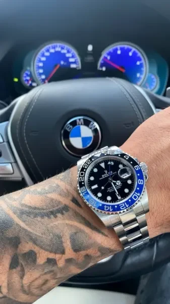 ROLEX GMT MASTER 2 BATMAN - 1