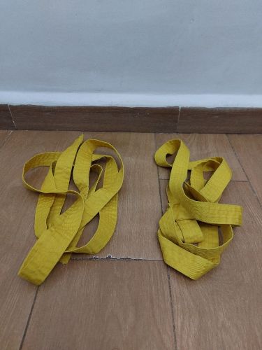 Ceinture jaune judo karate
