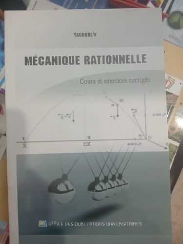 Livre Mécanique Rationnelle