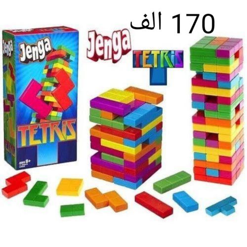 jenga tetris grand format jeu