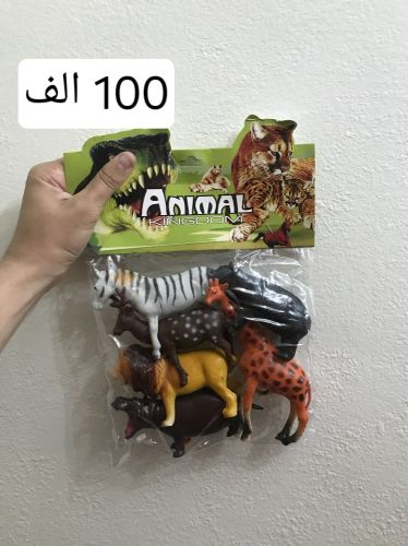 animaux de la jungle 6 pièces