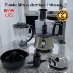Blender mixeur 500W 1.5L 2Vitesse
