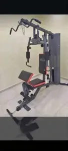 Presse de musculation + tapis rou
