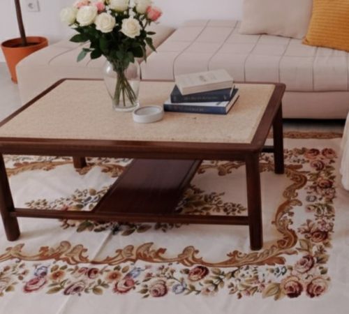 table basse bois hêtre