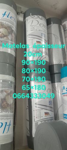 matelas une place épaisseur 20cm