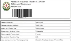 VISA Azerbaijan