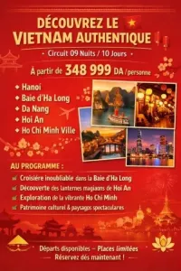 Circuit organisé au Vietnam