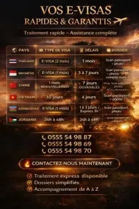 VISA TRAITEMENT RAPIDE ASSISTANCE
