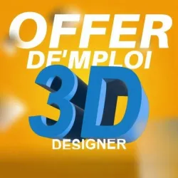 Designer graphique 3D 2D