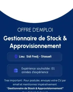 Gestionnaire de Stock & Approvisi
