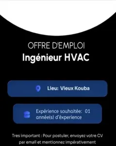 Ingénieur HVAC