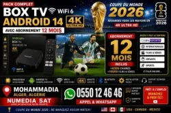 Promo Pack Box TV Android 14 4K W