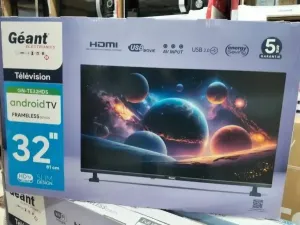 PROMO TV GÉANT 32" Android