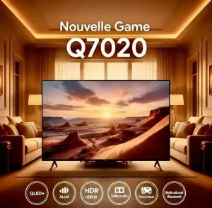 TV IRIS 60" Q7020 QLED+ GOOGLE TV
