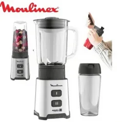 Blender En Verre Et Gourde 2EN1 -