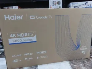 PROMO TV HAIER 55" GOOGLE TV 4K