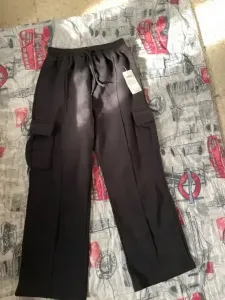Birkhadem Pantalon Cargo Noir
