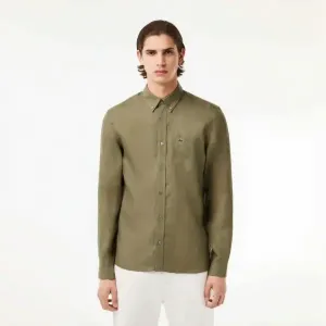 Chemise homme Lacoste en lin