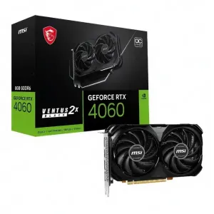 dual fan MSI RTX 4060 8GB VRAM