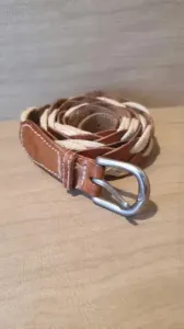 Vintage Ceinture femme en cuir
