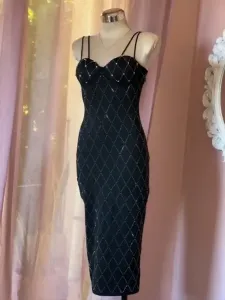 Robe Soirée Noire Moulante