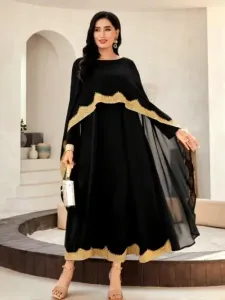 Robe Caftan En Dentelle