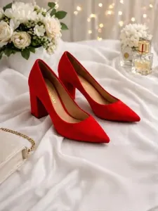 Escarpins rouge chic