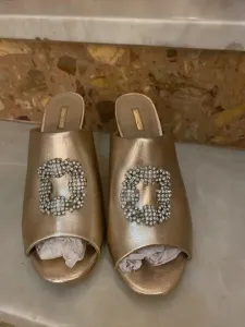 Mules a talons mariage