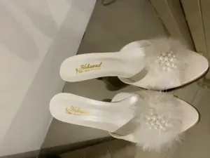 Mule blanc pr mariée