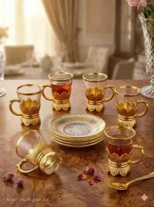 طقم كاسات شاي للبيع في حماه