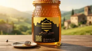 عسل الصافي صحة وشفاء للناس