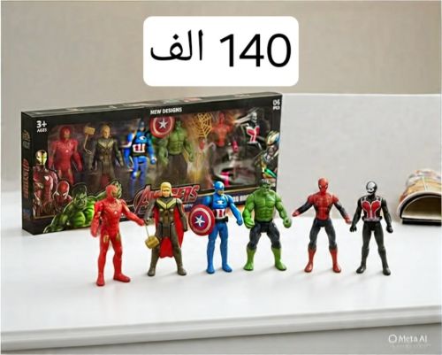 مجسمات الابطال الخارقون 11 سم