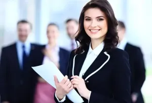 مندوبة مبيعات