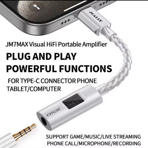 DAC JCALLY JM7 MAX Type C to 3.5m