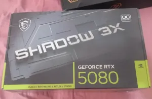 MSI GeForce RTX 5080 Shadow 3X OC